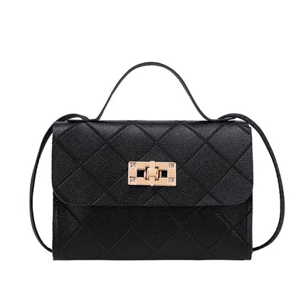 Compact Wholesale Korean Style Bags, Light Luxury Embossed Niche Material Small Square Bags, Crossbody Bags, Women's Fashion Pu Versatile Bags