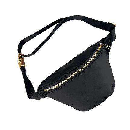 Cross-border Waist Bag Women's High-end High-capacity Rainbow Plaid Printed Chest Bag Multi-functional Waterproof Outdoor Crossbody Backpack