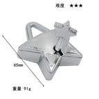 Five-pointed star lock-alloy