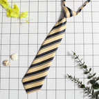 Bright Yellow and Blue Tie