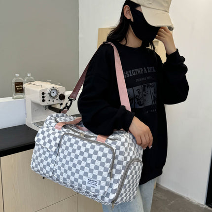 2025 Fashionable New Sports Fitness Bag Large Capacity Dry and Wet Separation Sports Bag Women's Shoulder Crossbody Fitness Yoga