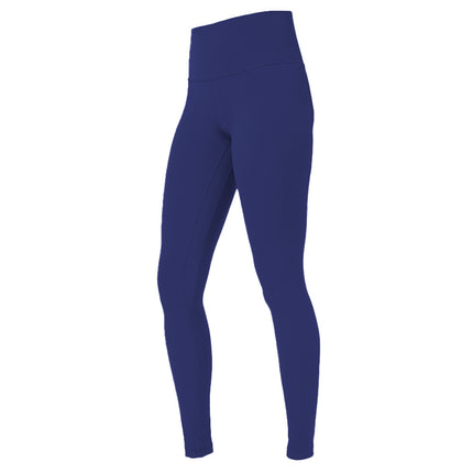 Yoga sports pants women's tight sports fitness running double-sided brushed nude stretch belly contracting tight Yoga