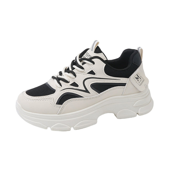 2025 National Tide Live high quality Solid Mesh Breathable sneaker Ultra Light Women's Shoes Four Seasons Sports Outdoor Running Shoes