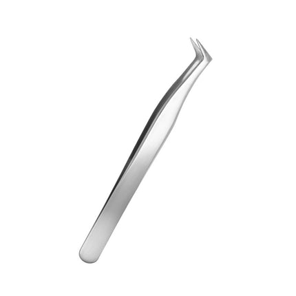 Beginner's False Eyelash Tweezers, Eyelash Artist's Eyelash Grafting Tools, Stainless Steel Tweezers, Precision Eyelash Beauty Tool Set