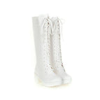 White version thick fur / 34