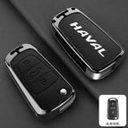 [haval d model trunk + unlock button] double-sided leather with pebbled black pattern