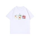 White (3 colored apples in the middle) / S (recommended to wear 37.5-50kg)