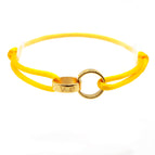 Yellow rope + gold accessories