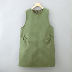 Big pocket vest green