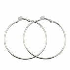 Silver 3cm [ear clip style]
