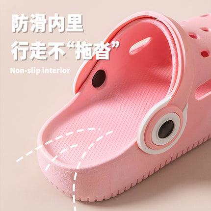 Thick-Soled Height-Increasing Clogs for Women, Summer 2025 New Model, Outdoor and Indoor Home Slippers, Closed-Toe Sandals for Men, Non-Slip