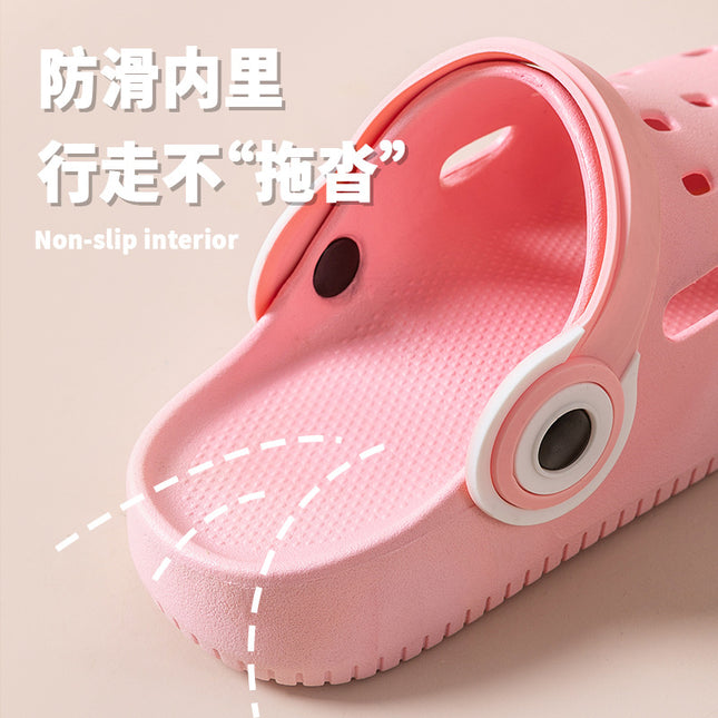 Thick-Soled Height-Increasing Clogs for Women, Summer 2025 New Model, Outdoor and Indoor Home Slippers, Closed-Toe Sandals for Men, Non-Slip
