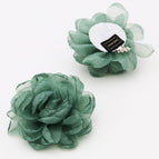 (A pair of) elegant green