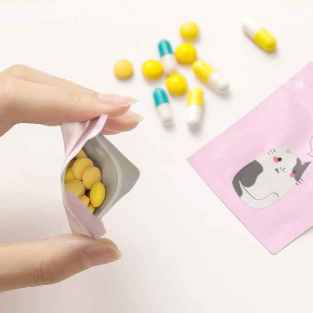 Household Medicine Bag, Small Medicine Pouch, Travel Packaging, Moisture-Proof Storage Bag, Medicine Storage Bag, Pill Storage Bag