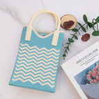Cyan corrugated / 18CM*12.5CM*7CM