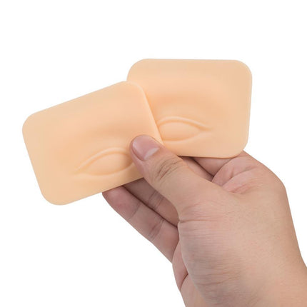 Embroidery Silicone Eyebrow Eye Exercise Leather Stereo Exercise Paste 3D Exercise Leather Novice Exercise Eyebrow Module
