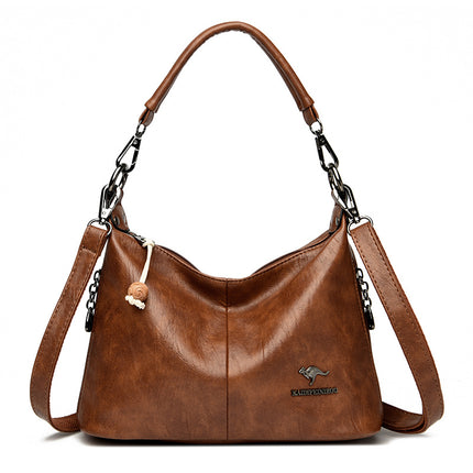 Bag Women's Bag New 2025 Guofeng New Middle-aged Mother Bag Crossbody Bag Women's Shoulder Bag Women's One Piece Hair