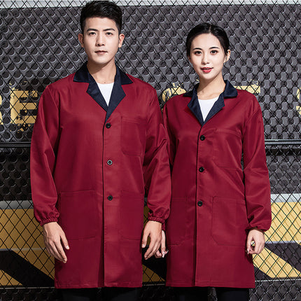 Dirty-Resistant Coat, Coveralls, Work Clothes, Men's Wear-Resistant Factory Clothes, Workshop Handling Logistics Work Clothes, Auto Repair Clothes, Work Clothes, Labor Insurance Clothes