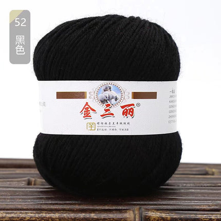 Jin Sanli acrylic baby line hand woven shoes cushion bag scarf diy hook shoes cushion wholesale specials
