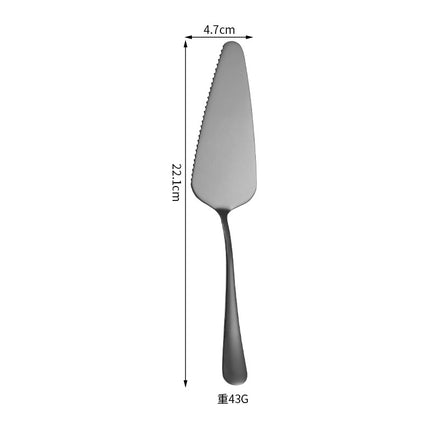 Cross-border Stainless Steel Cake Knife Shovel suit Kitchen Pizza Cutter Creative Baking Household Cream Shovel Knife Gift Box