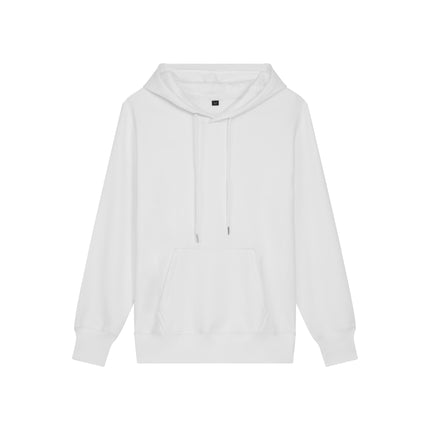 Heavyweight Ultra-Soft Fleece Hooded Long-Sleeve Fashion Sweatshirt Trendy Hoodie with Printed Text and Fleece Lining Men's Clothing Wholesale
