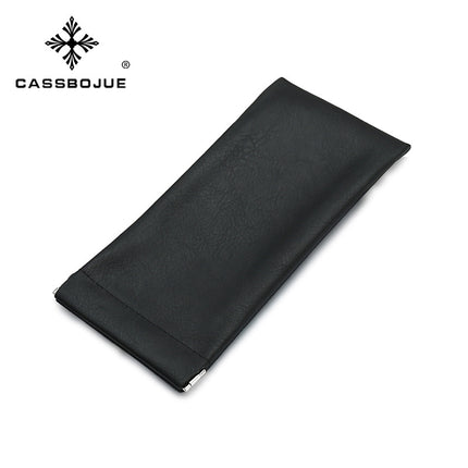 New pu leather glasses bag elastic female force opening and closing manufacturers wholesale sunglasses sunglasses storage set glasses storage men