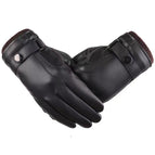 Men's washed leather large seven / One size fits all