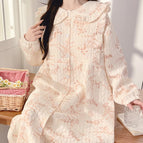 7715 flower pink [with chest pad] / L