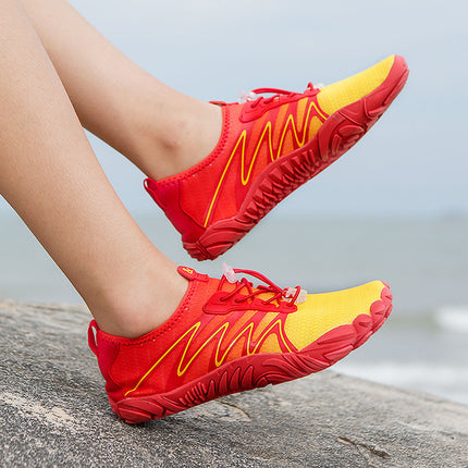 New Cross-border Five-finger Wading Shoes Outdoor Couple's Tracing Shoes Water Sports Non-slip Beach Shoes Amphibious Shoes