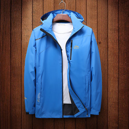 Outdoor jacket men's single-layer thin ski suit breathable wear-resistant couple mountaineering suit women's outdoor clothes 1898