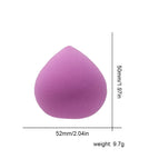 Light purple bevel-cut peach beauty egg naked