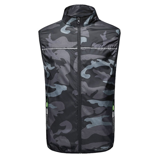 Summer Cooling Fan Clothing Refrigeration Air Conditioning Clothing USB Charging Fan Clothing Sun Protection Vest Couple Work Clothes