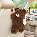 Papa bear hanging style-dark coffee