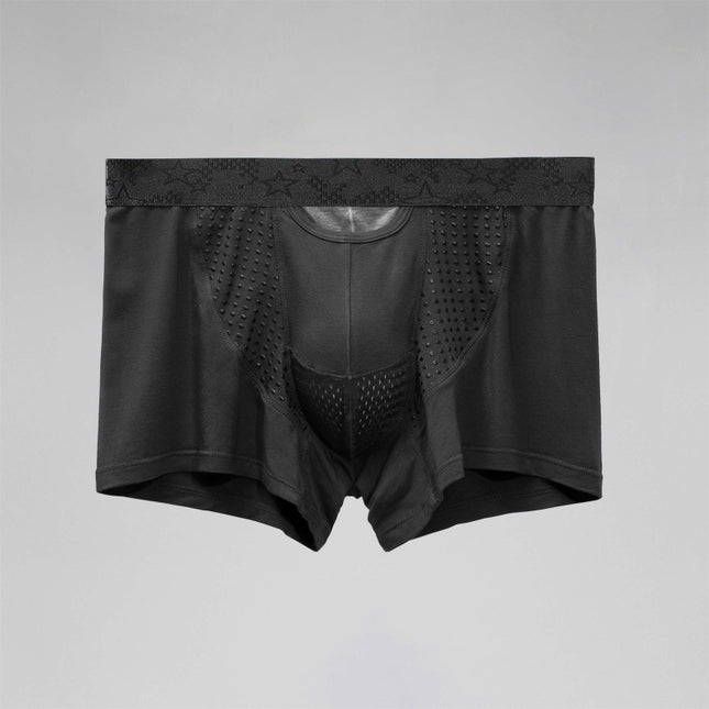 Spermatic Cord Shotgun Type Separated Underwear Men's Scrotum Tray Vein Underwear Ice Silk Pouch Curd Zhang Ping Jiao British Guard Pants