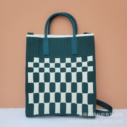 2025 New Mobile Phone Bag, Fashionable Handbag, Large Capacity Woven Portable Casual Work Clothing High-End Bag, Small Bag