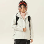 Beige (jacket with pink fleece lining) / S 70-85