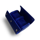 Blue crosshatch 2-compartment