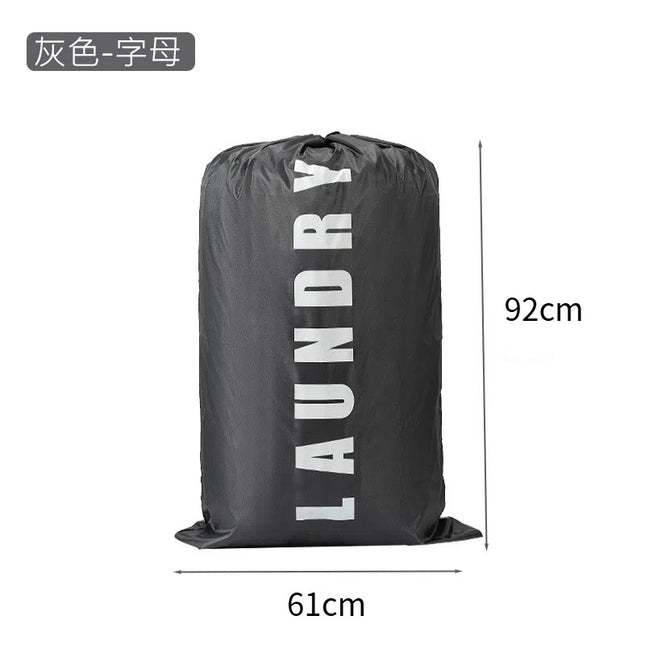 Cross-Border Storage Laundry Bag Waterproof Oxford Cloth Portable Travel Storage Bag Moving Drawstring Drawstring Dirty Clothes Bag