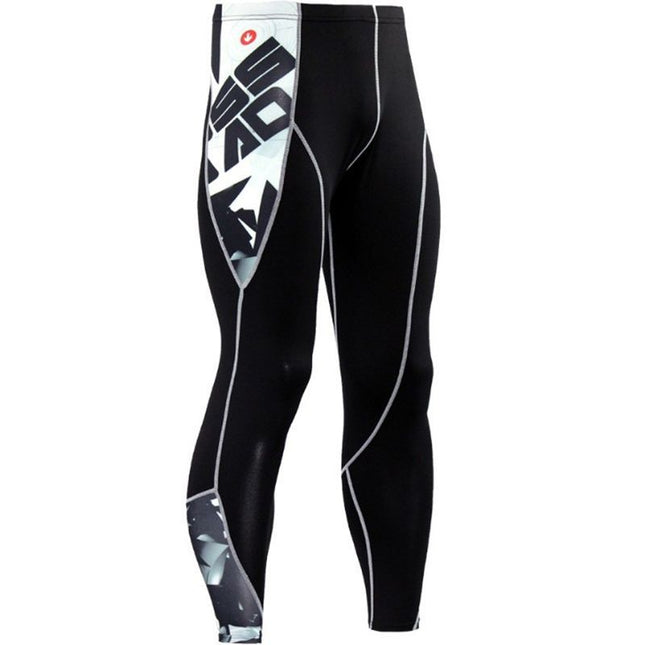 Men's Sportswear Sweat-Wicking Running Marathon Tight-Fitting Suit Quick-Drying High-Elastic Two, Three, or Four-Piece Set Wholesale Trade