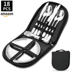 Outdoor 18-piece set (Silver)