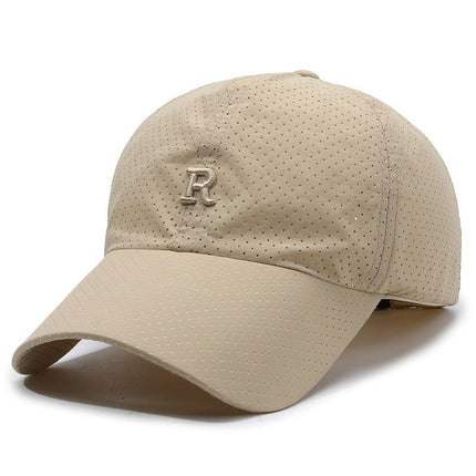 Summer Lightweight Mesh Quick-Dry Baseball Cap for Men 2026 New Large Head Circumference Sun Protection Breathable Sunshade Cap