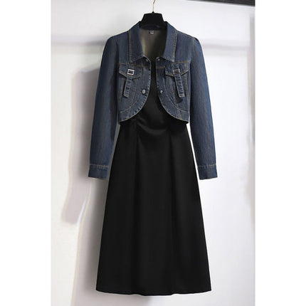 Denim Jacket & Dress Set / Ensemble Jean Robe