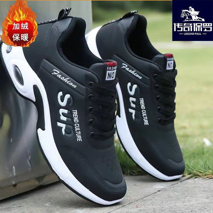 Paul 2025 Autumn and Winter New Sports and Casual Shoes Non-Slip Casual High-Top Trendyy Versatile Men's High-End Versatile Shoes