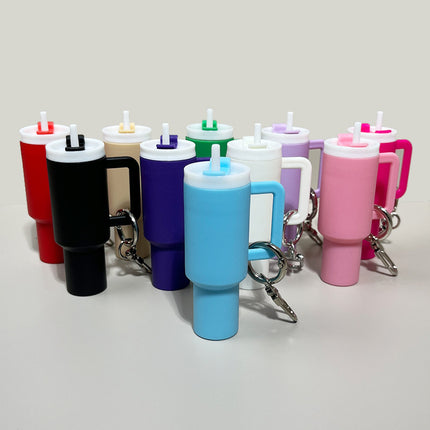 Cross-border New Product Stanley Stanley Keychain Pendant Ice Cup Keychain Can Hold Lipstick Backpack Hanging