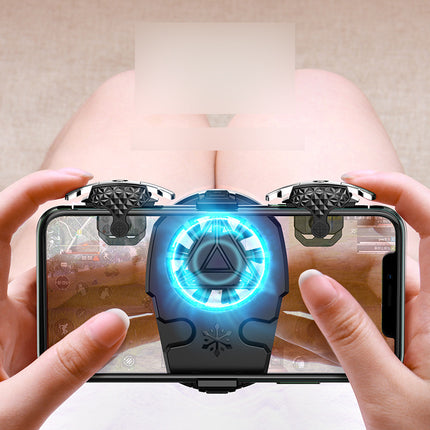Rechargeable mobile phone radiator eat chicken artifact integrated 2-in-1 Z02 heat-eating chicken artifact suit