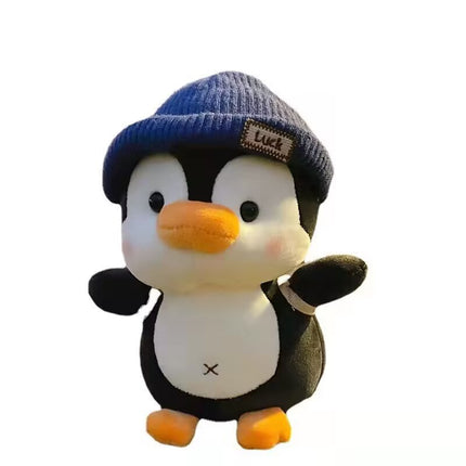 Backpack travel penguin doll plush toy grab doll doll children's day female birthday gift items wholesale