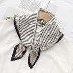 L024-118-02khaki / 70cm wrinkled square towel