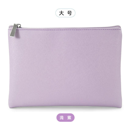 Cross-Border Hot Model Spot Pu Leather Simple Cosmetics Bag Portable Women's Cosmetic Bag Small Carry-On Women's Coin Purse