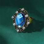 Ancient gold Blue Diamond