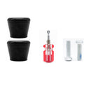 Black brake head 2 screw 2 screwdriver